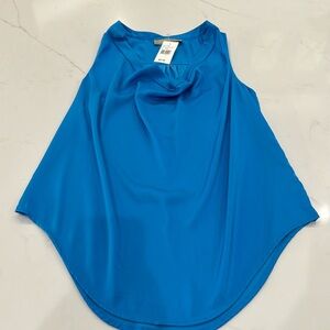 Current Affair blue tank